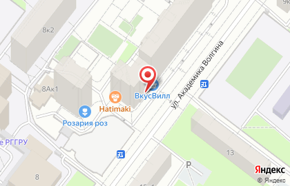 Магазин Красное & Белое в Москве на карте