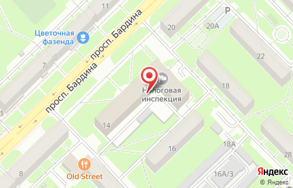 Сибпромторг в Центральном районе на карте