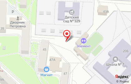 Киоск по продаже фруктов и овощей в Советском районе на карте