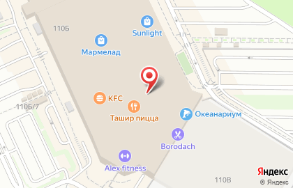 Subway в Дзержинском районе на карте