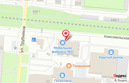 Банкомат Газпромбанк на улице Трубников в Первоуральске на карте