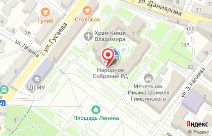 Контрольное Управление Администрации главы и Правительства Республики Дагестан на карте