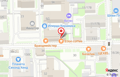 Экспресс-кофейня Зерна на Московских воротах на карте