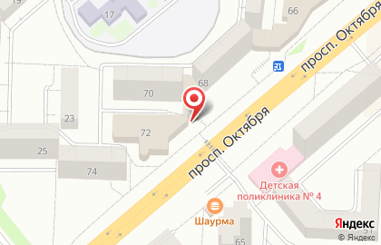 Винный магазин Мавт-винотека на проспекте Октября на карте