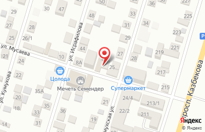 Точка по продаже фруктов и овощей в Кировском районе на карте