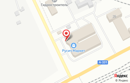 Продовольственный магазин Русич на Вокзальной улице на карте