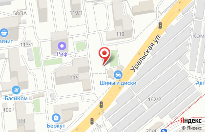 Продовольственный магазин, ИП Воропаева М.В. на карте