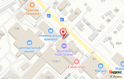 Киоск фастфудной продукции в Барнауле на карте