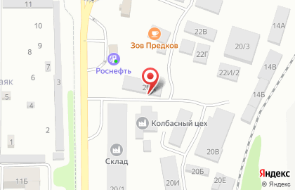 Автомойка на Советской, 20а/1 на карте