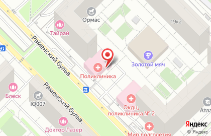 Банкомат Газпромбанк на Мичуринском проспекте, 19 к 4 на карте