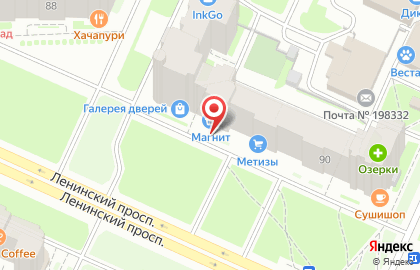 Автошкола Штиль на Ленинском проспекте на карте