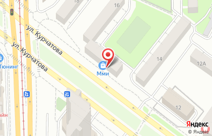 Интернет-магазин электроники Мир Мобильных Инноваций на улице Курчатова, 16 на карте