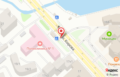 Магазин кондитерских изделий на улице Кирова на карте