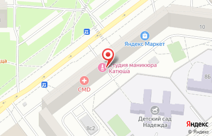 Студия натяжных потолков на улице Плещеева на карте