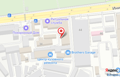 Автомастерская Eibach на карте