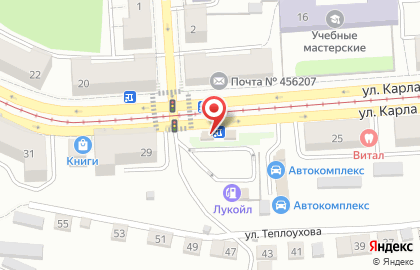 Магазин Модное ХОББИ в Челябинске на карте