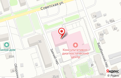 Столовая в Барнауле на карте