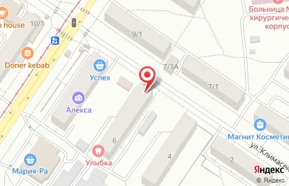 Страховой центр в Заводском районе на карте
