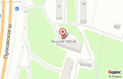 Почта России в Санкт-Петербурге на карте