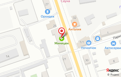 Аптека миницен в Благовещенске на карте