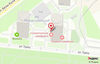 Агентство недвижимости Александр Недвижимость в Фрунзенском районе на карте