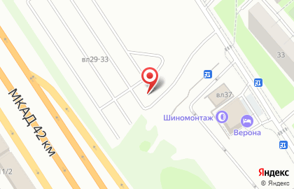 Гаражный кооператив Теплый Стан на карте