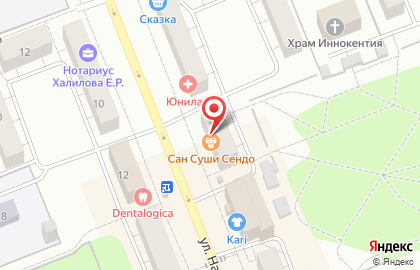 Сеть агентств Братская недвижимость на улице Наймушина на карте