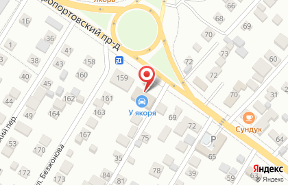Автомойка У якоря на карте