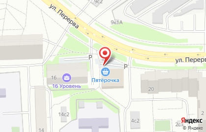 Супермаркет Пятёрочка в Москве на карте