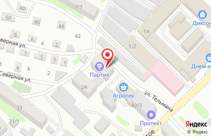 Бильярдный клуб Партия в Петропавловске-Камчатском на карте