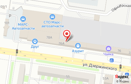 Океан на улице Дзержинского на карте