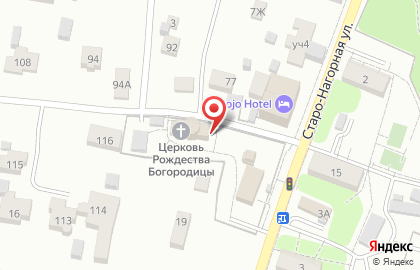 Храм Рождества Пресвятой Богородицы, д. Тарычёво на карте