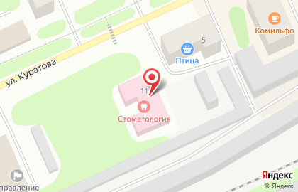 Интинская стоматологическая поликлиника на карте