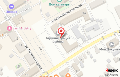 Управление пенсионного фонда РФ в Давлекановском районе и г. Давлеканово на карте