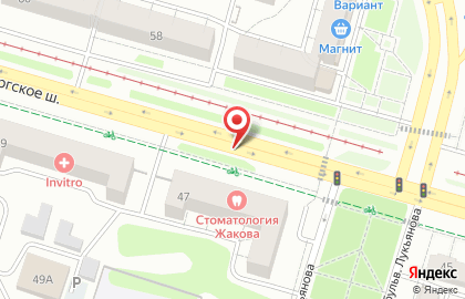 Практика на Петербургском шоссе на карте