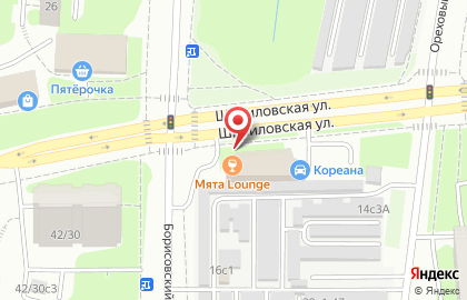Кальян-бар Мята Lounge на Шипиловской улице на карте