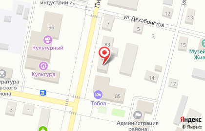 Салон связи Tele2 на Пионерской улице на карте