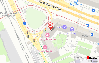 Участковый пункт полиции район Сокол на Волоколамском шоссе на карте