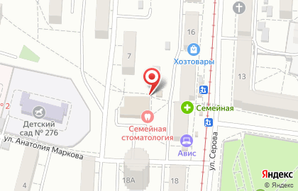 Магазин Milko-маркет в Ленинском районе на карте
