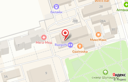 Консалтинговая фирма Эталон в Ленинском районе на карте