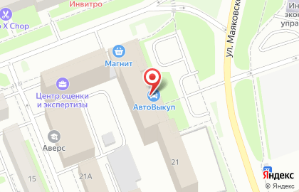 ООО СургутПроект на улице Маяковского на карте