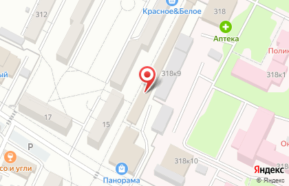 Магазин женской одежды Красотка на карте