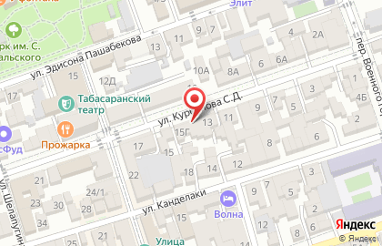 Нотариус Гусейновой К.И. кабинет на карте