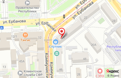 База отдыха Далай в Советском районе на карте