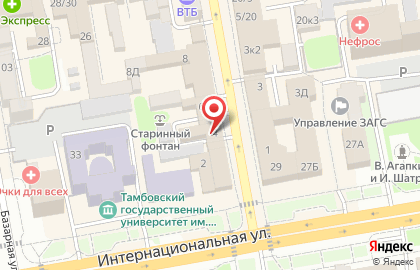 Агенство недвижимости "Счастливый дом" Тамбов на карте