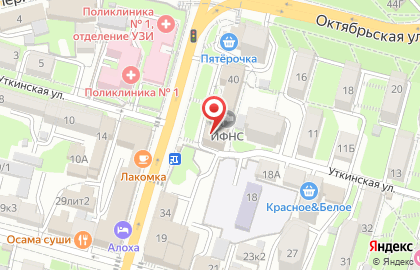 Межрайонная инспекция Федеральной налоговой службы № 15 по Приморскому краю на карте
