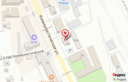 Торговая компания Русский дом, торговая компания на Коммунистической улице на карте