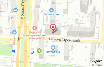 Деловые Линии в Ленинском районе на карте
