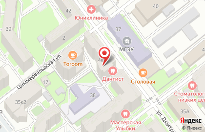 МобиДик на улице Дмитрия Донского на карте