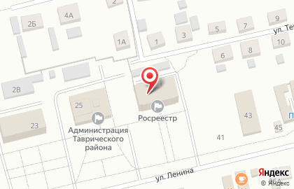 Прокуратура Таврического района на карте